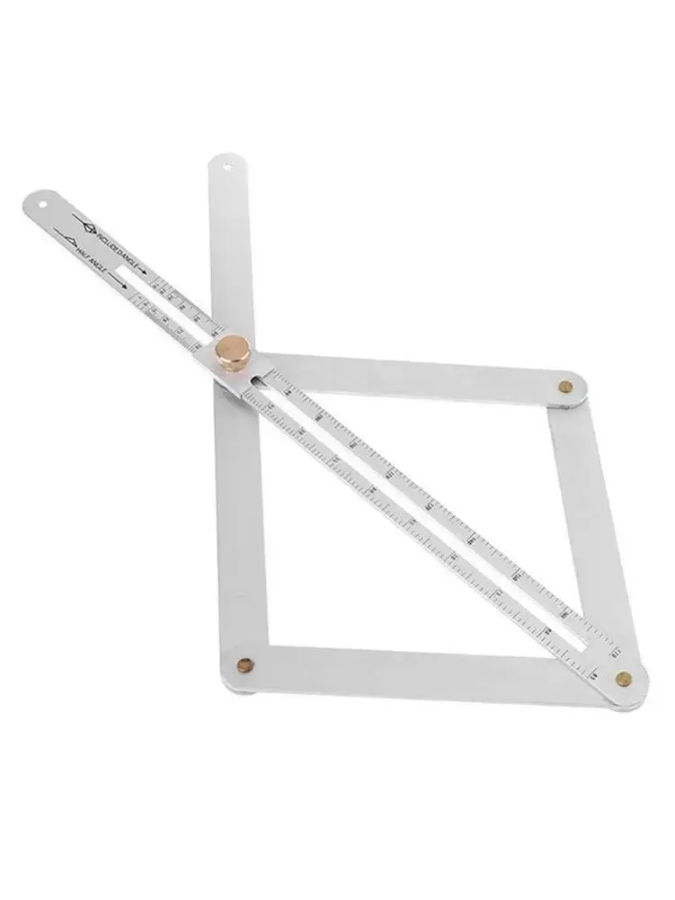 Металлический потолочный инструмент артефакт квадратный транспортир цифровая