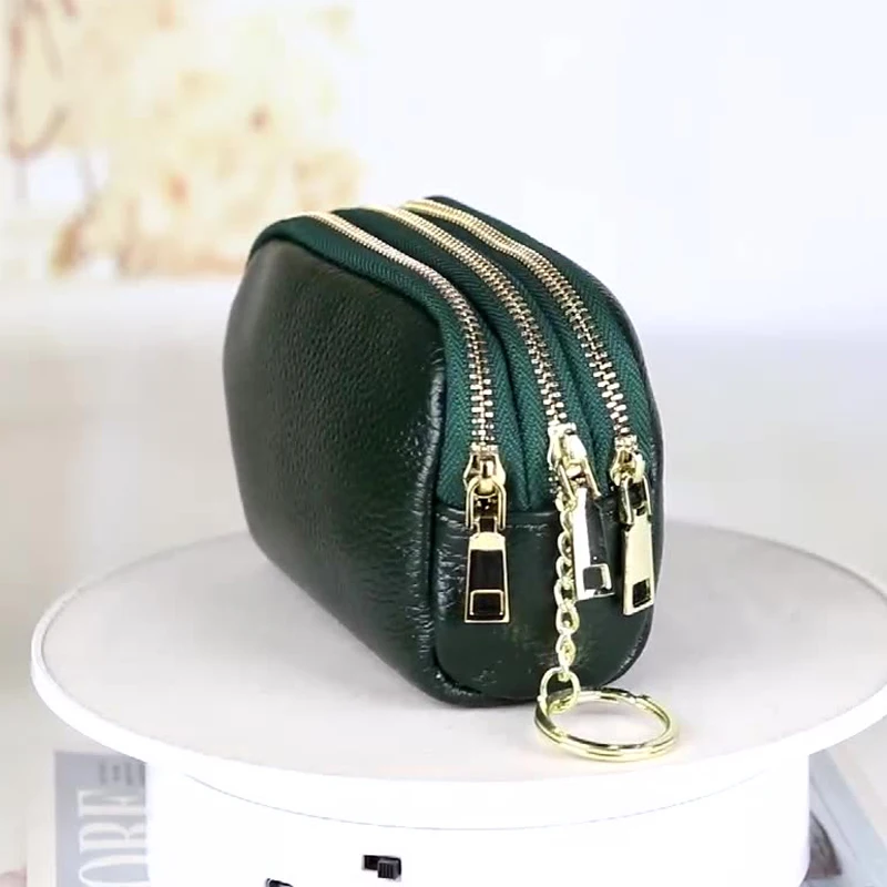 

Inner Bag Cowhet Mini Change Wallet New Simple Key Ring Korean Coin Bag Luggage & Bags Inner Bag For Handbag Mini Cosmetic Bag