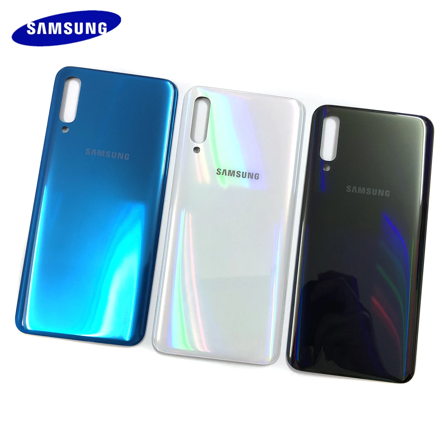 Оригинальный чехол для SAMSUNG Galaxy A50 2019 A505 A505F A505DS задняя крышка батарейного отсека с
