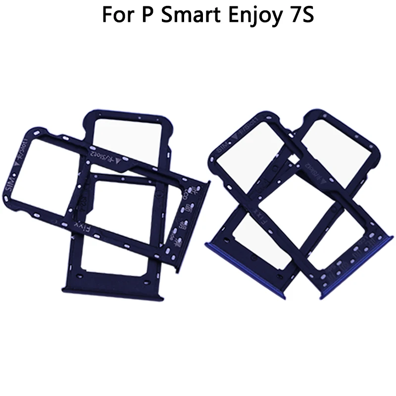 

10PCS New For Huawei P Smart Enjoy 7S SIM Card Tray Holder Micro SD Slot Socket Adapter For Huawei P Smart Sim Tray