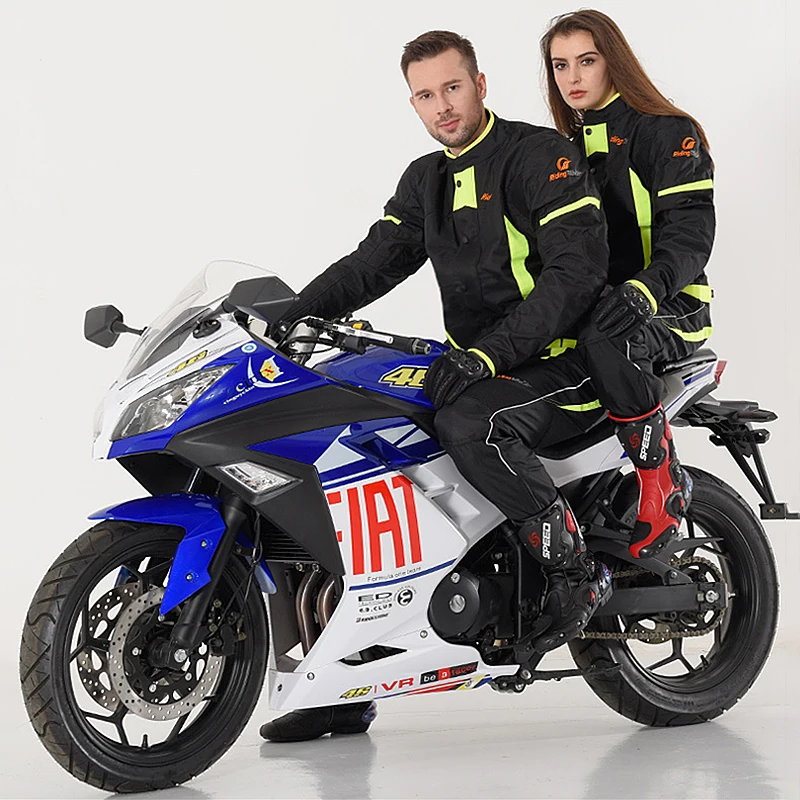 Мотоциклетные зимние куртки для езды по бездорожью ударопрочные дышащие костюмы