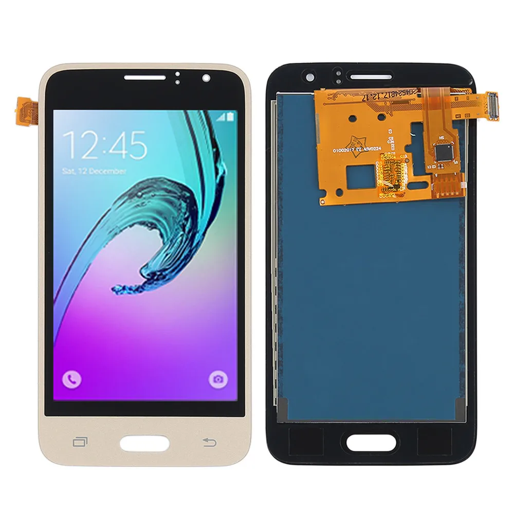 J120f ЖК-дисплей для samsung GALAXY J1 ЖК-дисплей J120 J120f J120M J120H Дисплей Сенсорный экран планшета Дисплей для samsung j120f ЖК-дисплей - Цвет: Gold lcd only