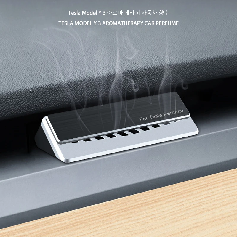 

Suitable For Tesla Model Y Model 3 2021 Aromatherapy Car Perfume Fragrance Tesla Auto Parts Interior Modification