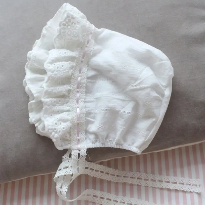 

Summer Sweet Newborn Child Wide Side Lace Lacing Hat Maternal and Child Supplies Princess Cool Baby Girls Hats