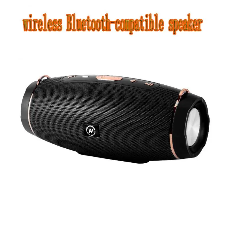 

H9 Portable Wireless Bluetooth-compatible 5.0 Speaker Stereo Bass Mini Waterproof Outdoor Sound USB Rechargeable With Microphone