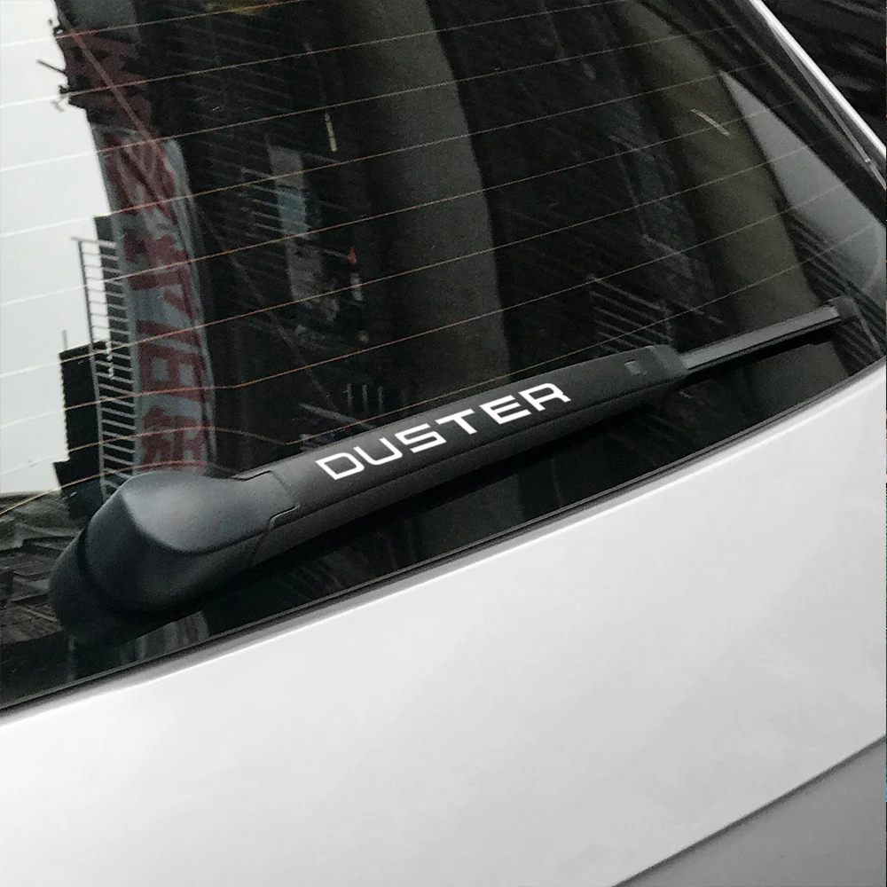 Наклейки на автомобильные стеклоочистители для Renault Dacia Duster Logan Sandero спортивный
