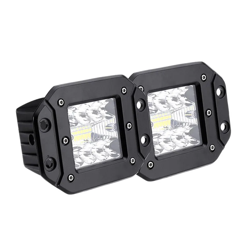 Two x 5 Inch 160 Watt Led Poles Fitted Safely With Ford Driving Fog Off-Road Working Lights Modelling Flood Light T | Автомобили и