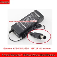 genuine 96w charger 48v 2a 6 5 x 4 4mm ads 110dl 52 1 480096g ac adapter for amcrest nv4108e laptop power supply