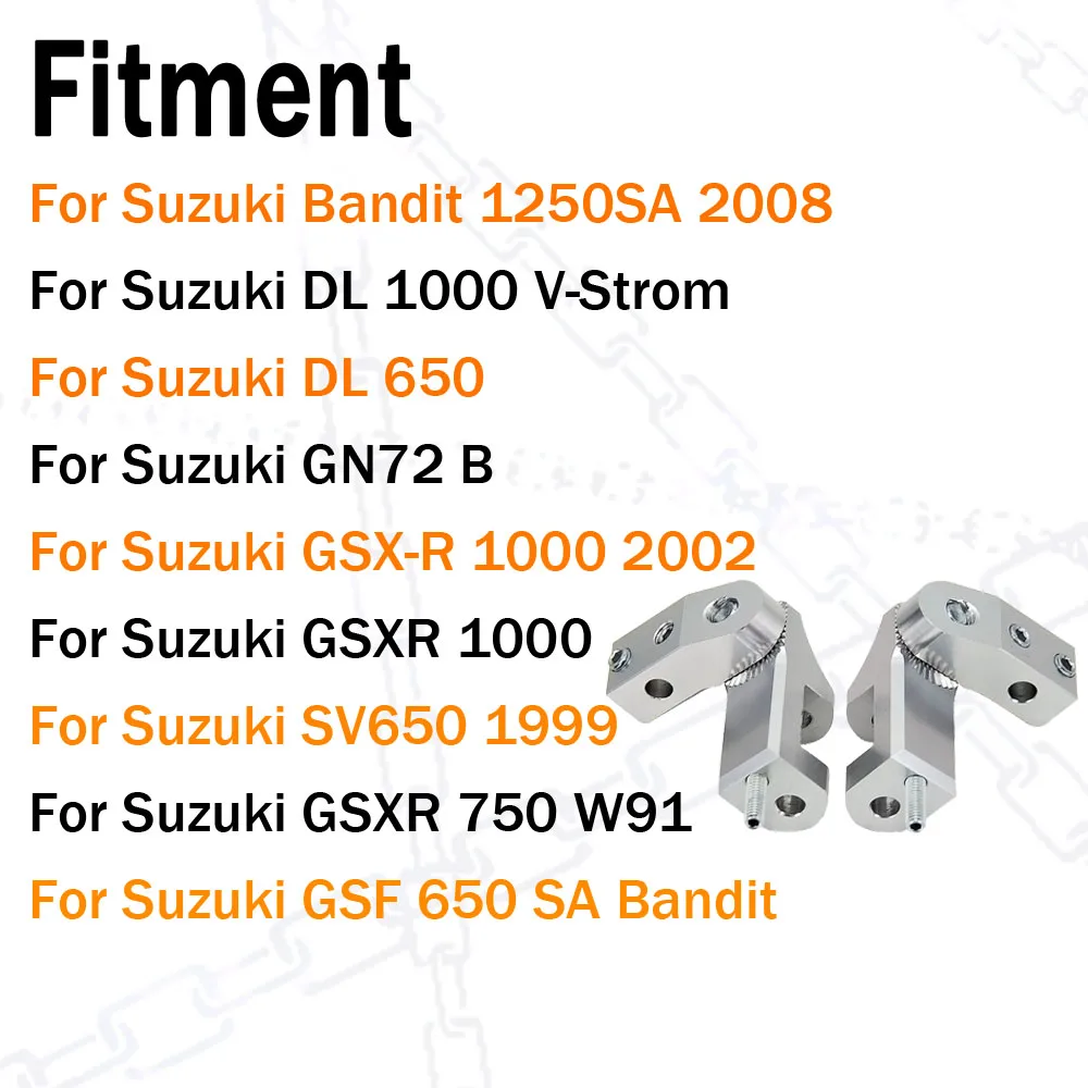 Новинка для Suzuki GSX-R 1000 2002 GSXR GSXR1000 750 W91 GSXR750 Задние подножки подножка Мотоциклетные