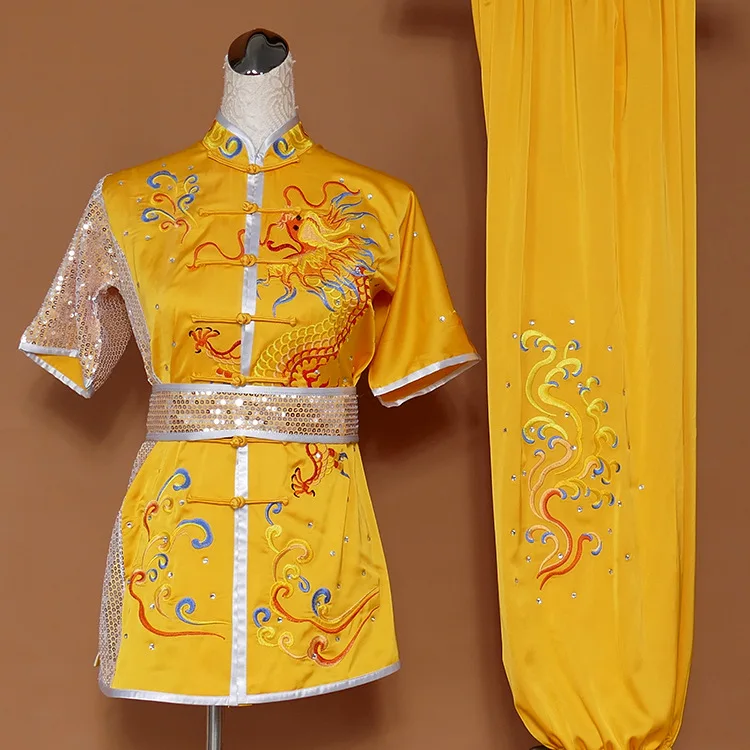 

High Quality Summer Shortsleeves Tai chi Uniform Kung fu Wing Chun Suit Martial arts Costume Custom Tailored Need Measurements