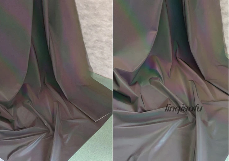 Механическая Зеленая лазерная иллюзия светоотражающая ткань