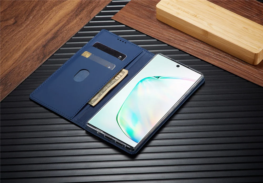 Роскошный кожаный чехол-книжка Note10plus, чехол-кошелек для samsung Galaxy S8, S9 Plus, S10, E, Note 9, 10+, 5G, подставка для карт, чехол для телефона