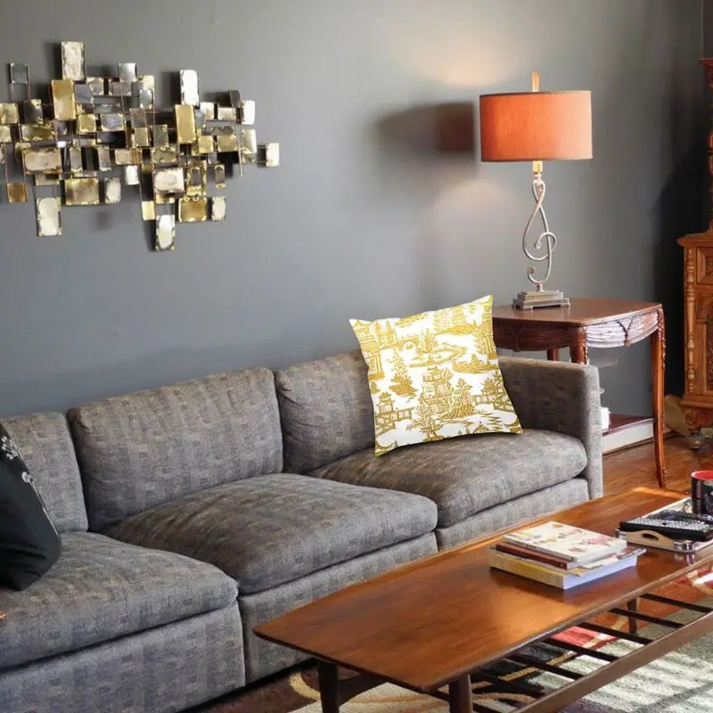 Наволочки в стиле китайской пагоды 40 х40 см | Дом и сад