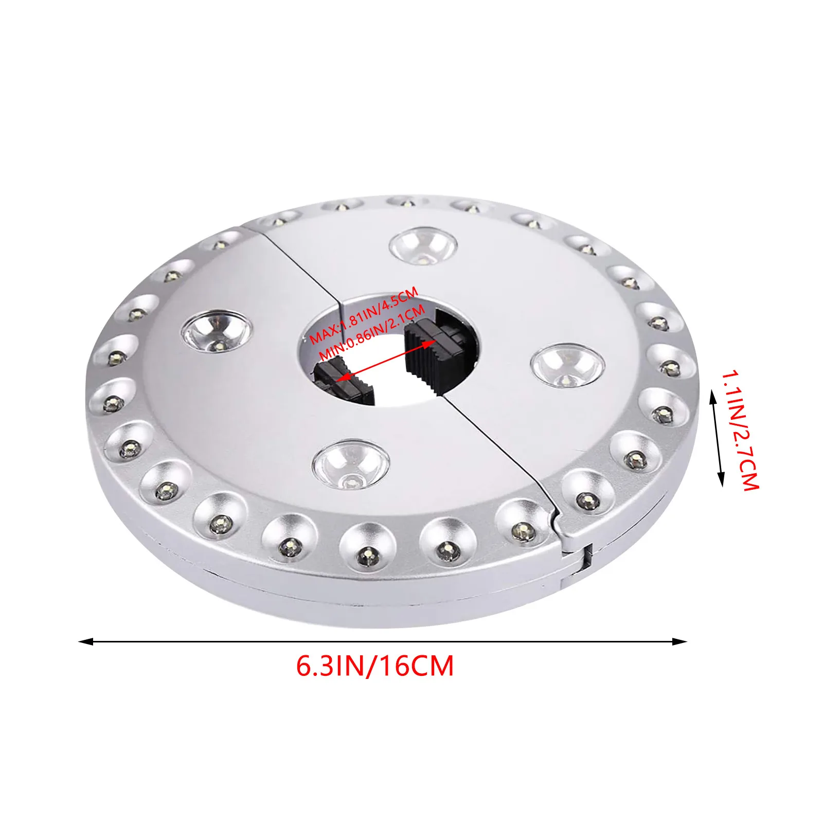 

Led Cordless Parasol Lights 3 Level Wireless Dimming Led Umbrella Lamp With 28 Super Bright Led For Patio Garden Camping Tent