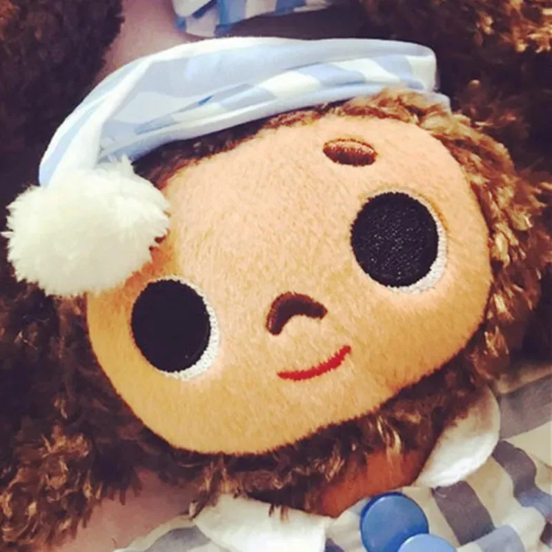 Прекрасные длинные плюшевые игрушки обезьяны с большими ушками Россия Чебурашка