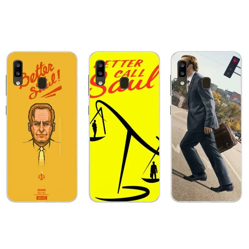 

Better Call Saul funny Phone Case For PC-Samsung S5 S6 S7 S8 S9 S10 S20 S21 Edge Plus E Fe Lite Cover