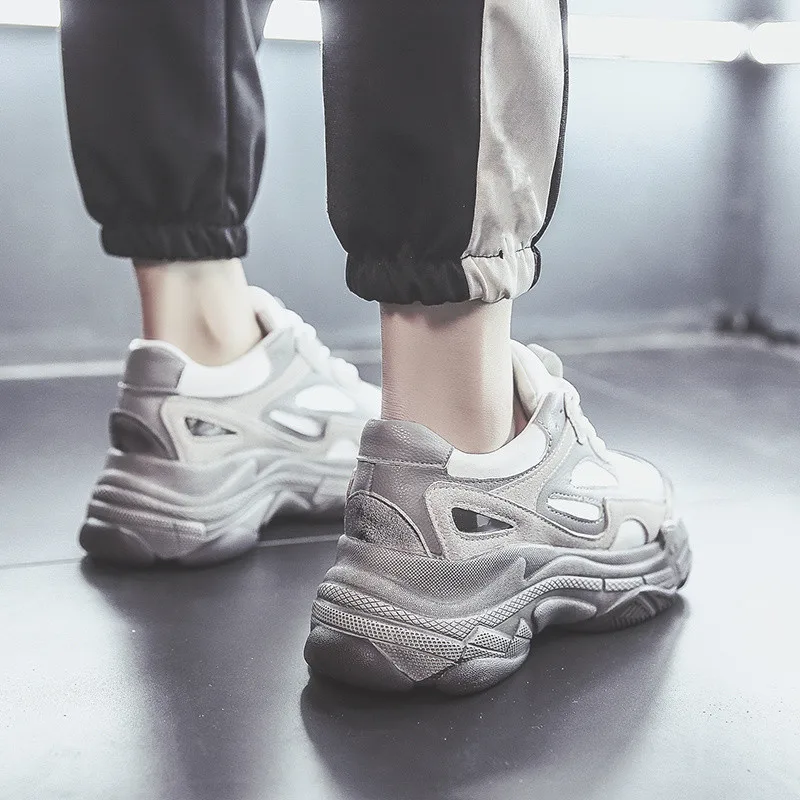 Женские кроссовки на платформе новинка весны 2019 женская обувь для бега женские