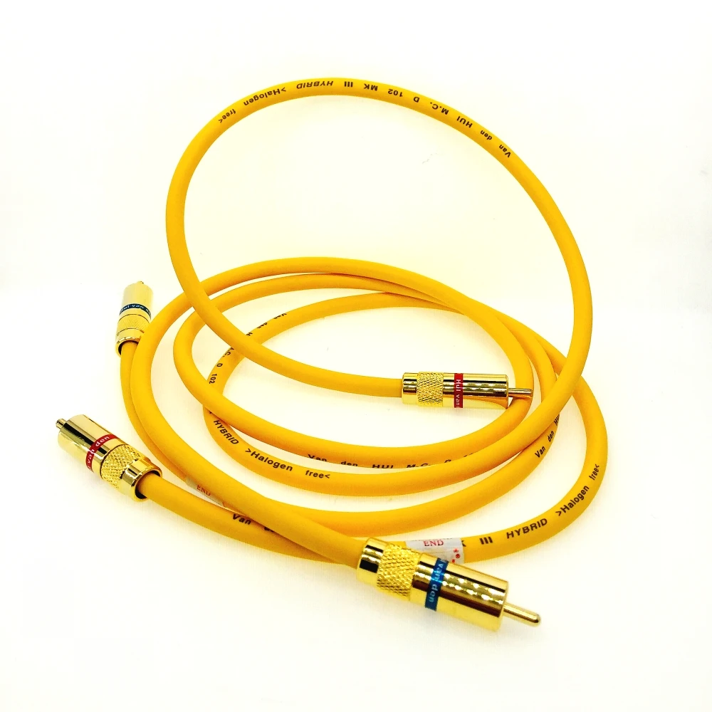Пара гибридный аналоговый соединительный кабель RCA Van Den Hul M C D102 MKIII для продукта CD