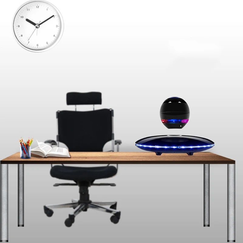 

ABGN Hot-Magnetic Levitation Bluetooth Speaker Bluetooth Audio Press Button Maglev Wireless Bluetooth Speaker