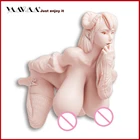 Секс-кукла для мужчин, Реалистичная Аниме Кукла для любви, секс-изделие для взрослых искусственная вагина, Мужская мастурбация, интимные игрушки