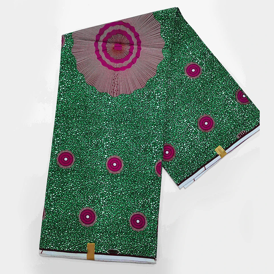 

6 Yards Mitex Wax Print/ African Fabrics Kitenge/Pagnes/Tissues Africain/ Lapa/Chitenge HS-165