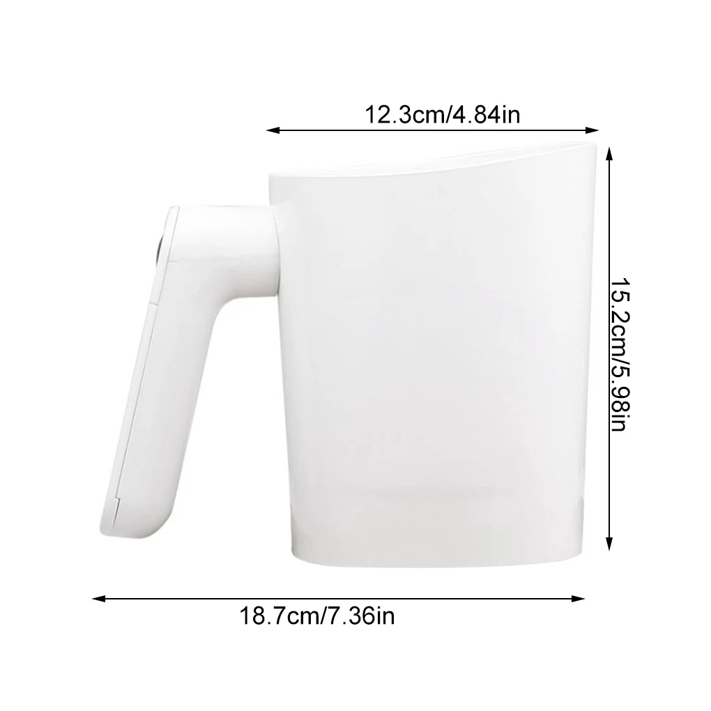 1 литр электрическое сито для муки сахарная пудра ручной из нержавеющей стали в