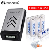 4 16pcs 1 2v aa rechargeable aa battery aa replacement battery 3000mah 100 original battery for led light toy camera microphone