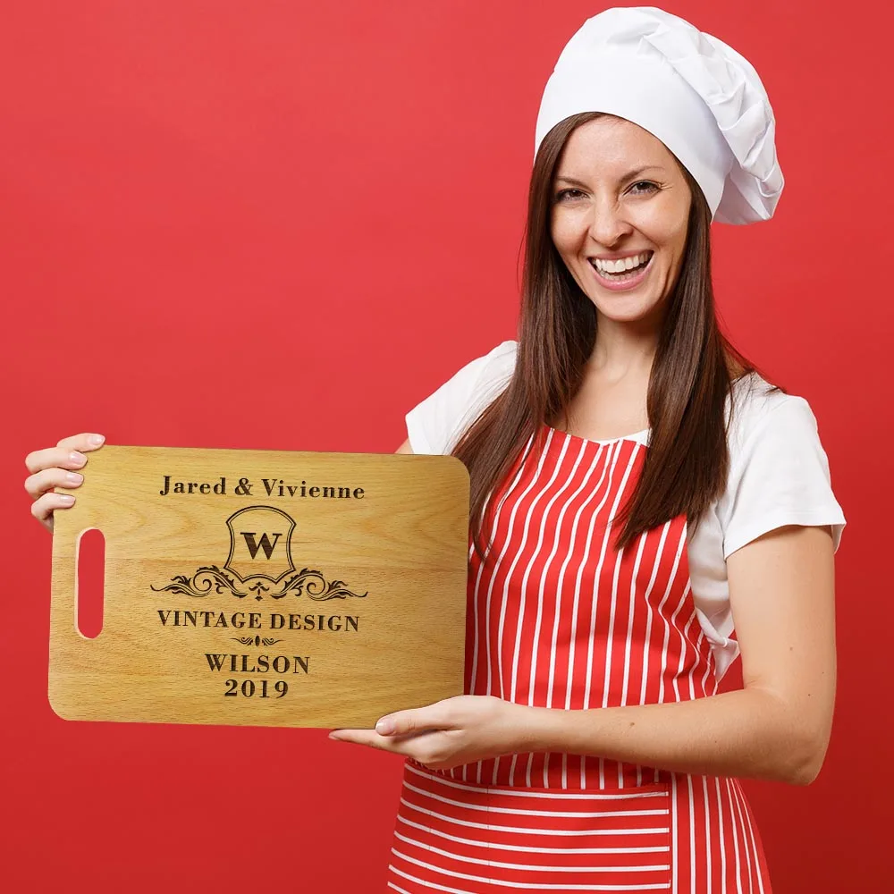 Джаред и Вивьен разделочная доска кухонное украшение для дома винтажный дизайн