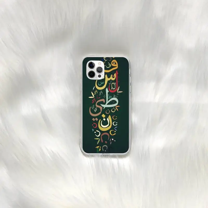 

Palestine Map Flag Arabic Phone Case for iphone 6s 7 8plus xr xs max 11 12 pro max mini clear cover