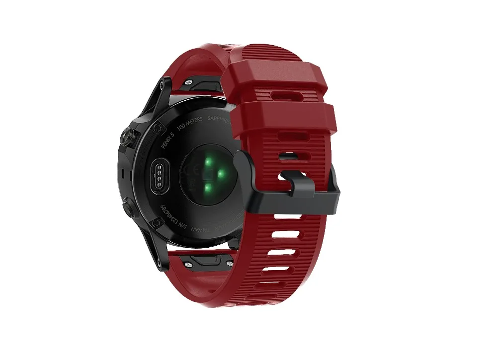 26 22 20 мм ремешок для часов для Garmin Fenix 5X5 5S 3 3HR 6 6X6 S gps часы Quick Release strip Forerunner 945/935 наручных полос
