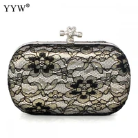 lace clutch pure color branch shaped buckle fashion evening dress dinner bag for ceelphone lipstick wedding clutch bag for woman