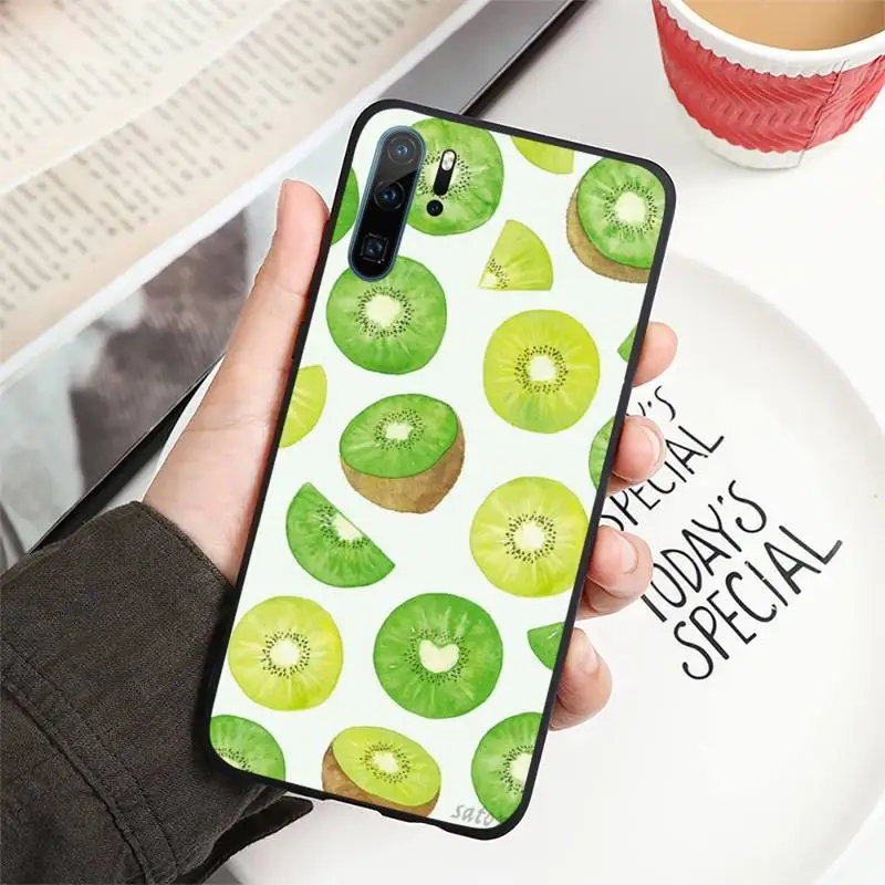 

Kiwi fruit Phone Case For Huawei P40 P20 P30 lite Pro P Smart 2019 Mate 40 20 10 Lite Pro Nova 5t