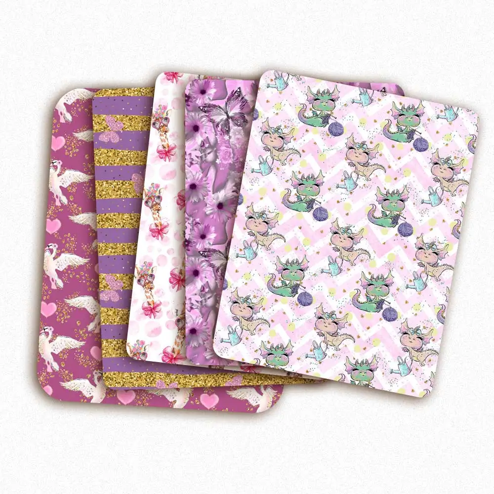 

Polyester Cotton Fabrics Sewing Fabrics Butterfly Dragon Printed Cloth Sheets Clothes Making DIY Crafts Supplies 45*145cm 1pc