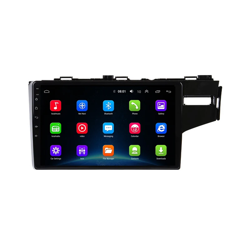 9 &quotAndroid 1 автомобильный DVD видео плеер GPS для RHD Honda Fit 2014 2015 2016 правый Привод радио
