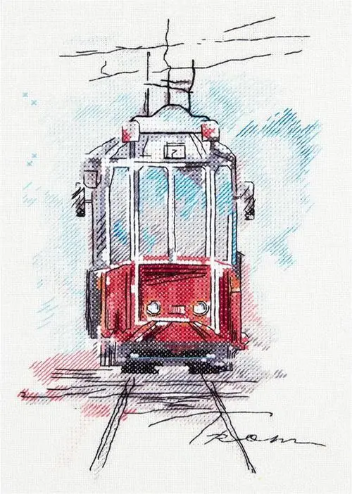 Counted Cross Stitch Kit F Handmade Needlework For Embroidery 14ct Panna | Дом и сад