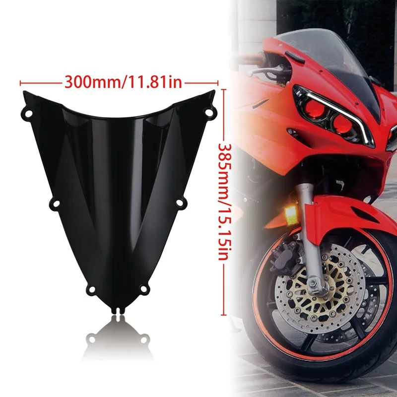Black Windscreen Windshield for Yamaha YZF 1000 YZF1000 R1 YZFR1 1998-1999 1998 1999 Motorcycle | Windscreens &amp Wind Deflectors