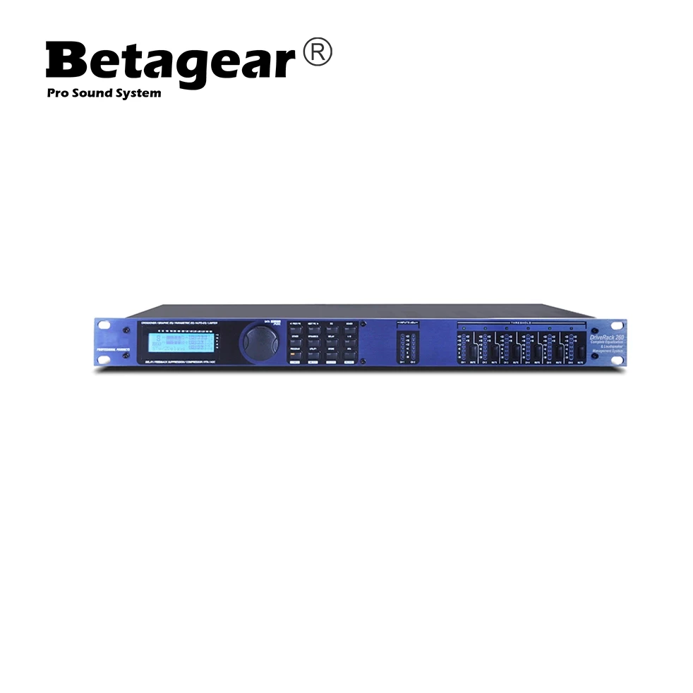 Стойка для драйверов Betagear PA 260 3in6out профессиональный Аудиопроцессор система