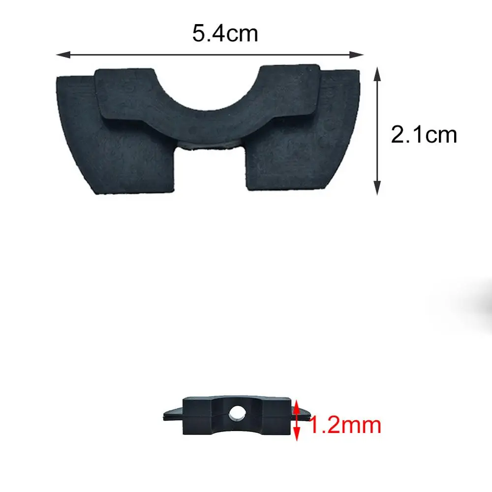 Vibration Damper Дисплей Аксессуары дождь оболочки Электрический Скутер Части приборной панели крышка универсальный пластик Водонепроницаемый скейтборд для Xiaomi M365 - Цвет: Vibration Damper