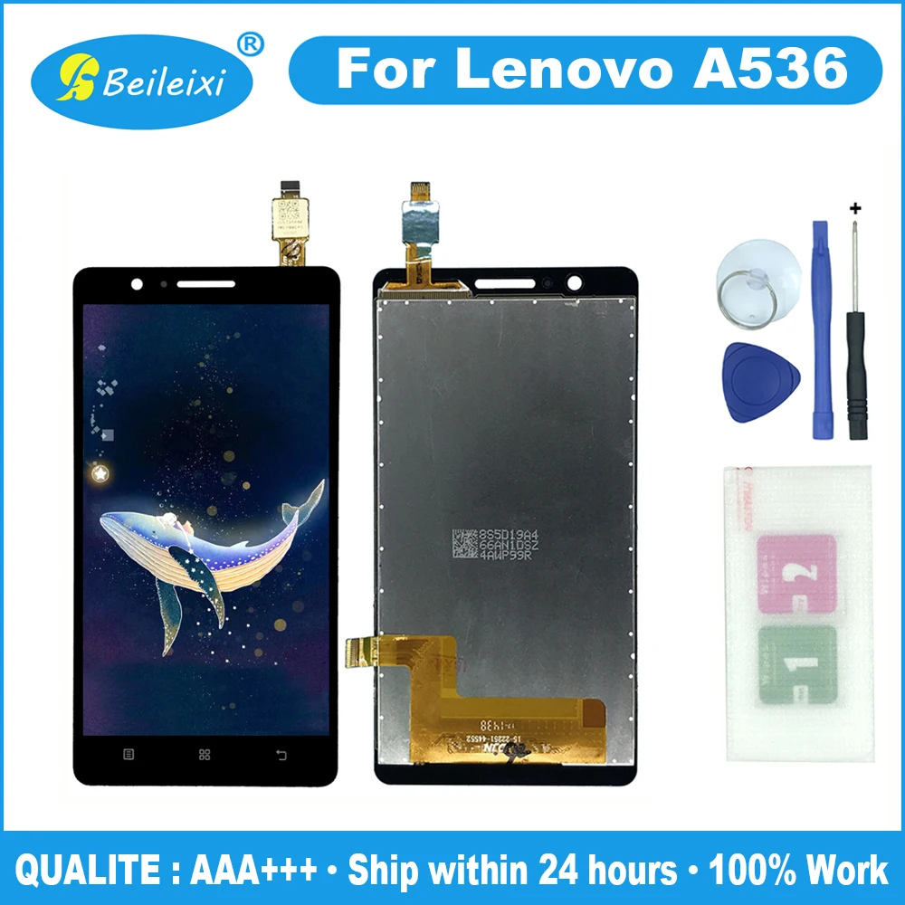 Для Lenovo A536 ЖК-дисплей кодирующий преобразователь сенсорного экрана в сборе