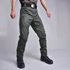 Мужские военные штаны, армейские брюки-карго, тактические брюки с несколькими карманами, тонкие походные тренировочные брюки, мужская одежда