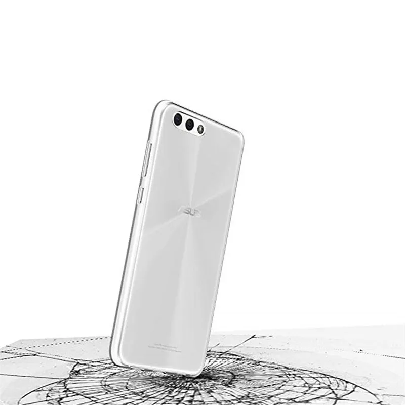 ZE554KL Case For Asus ZenFone 4 Transparent Silicone TPU Phone Clear Soft Cover | Мобильные телефоны и аксессуары