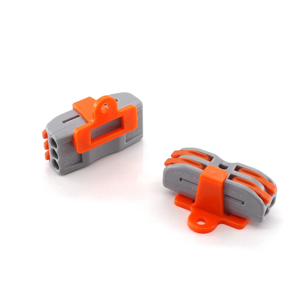 Коннектор для проводов опорное крепление 1-10 шт. коннектор быстрого кабеля