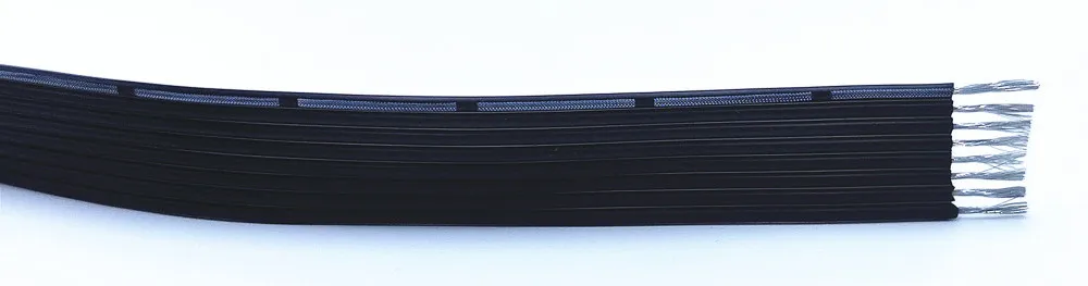 Термостойкий 200 высокотемпературный 24AWG параллельный мягкий силиконовый провод