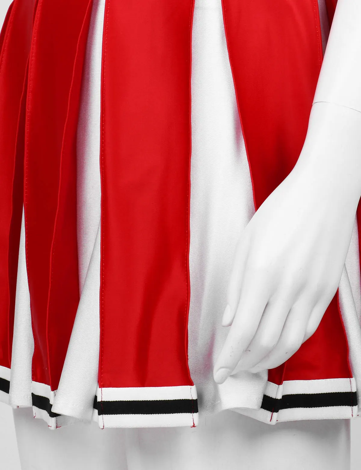 Женскую одежду костюмы черлидеров Для женщин костюм для косплея Взрослых топ с