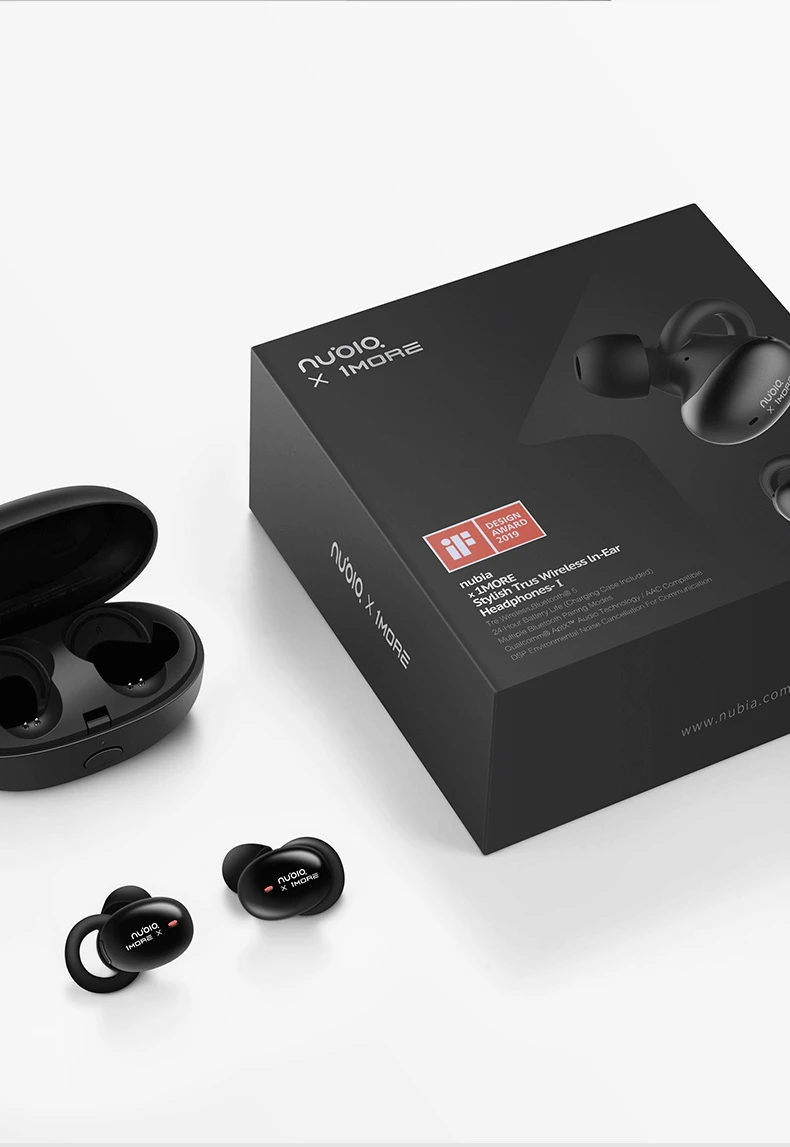 Оригинальные беспроводные наушники nubia Pods Bluetooth 5 0 с аудиомикрофоном aptx HD