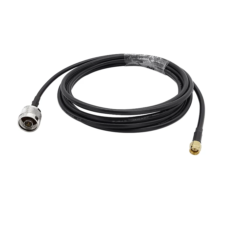 Коаксиальный Удлинительный кабель штекер с разъемом N на разъем SMA РЧ