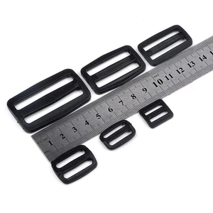 5 шт., пластиковые трехкольцевые регулируемые пряжки для рюкзака, 1520253850 мм