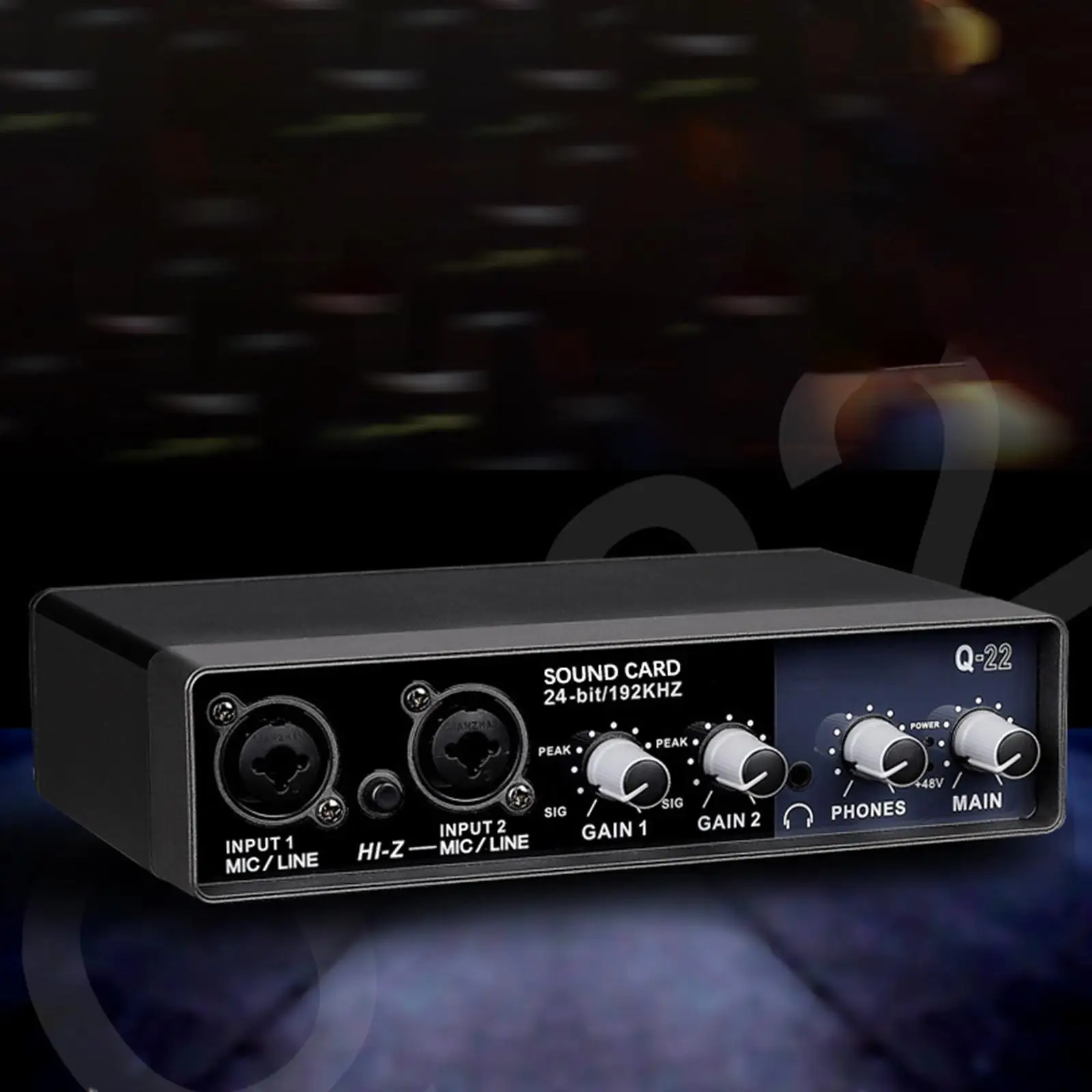 

Sound Card USB 2.0 Converter Surround Adapter Audio 24-Bit/192kHz Stereo Plug and Play Sound Card External for PC Recording