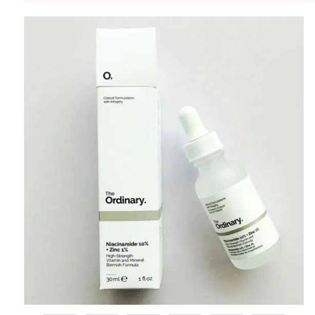 white serum Обычный никотинамид 10%+ Цинк 1% баланс уменьшить дефекты кожи отбеливающий увлажняющий крем 30 мл уход за кожей лица Сыворотки масло - Вес нетто: white serum