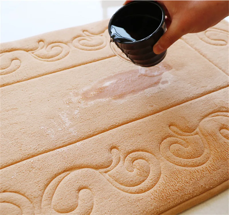 Противоскользящий коврик для ванной комнаты европейская губка с медленным